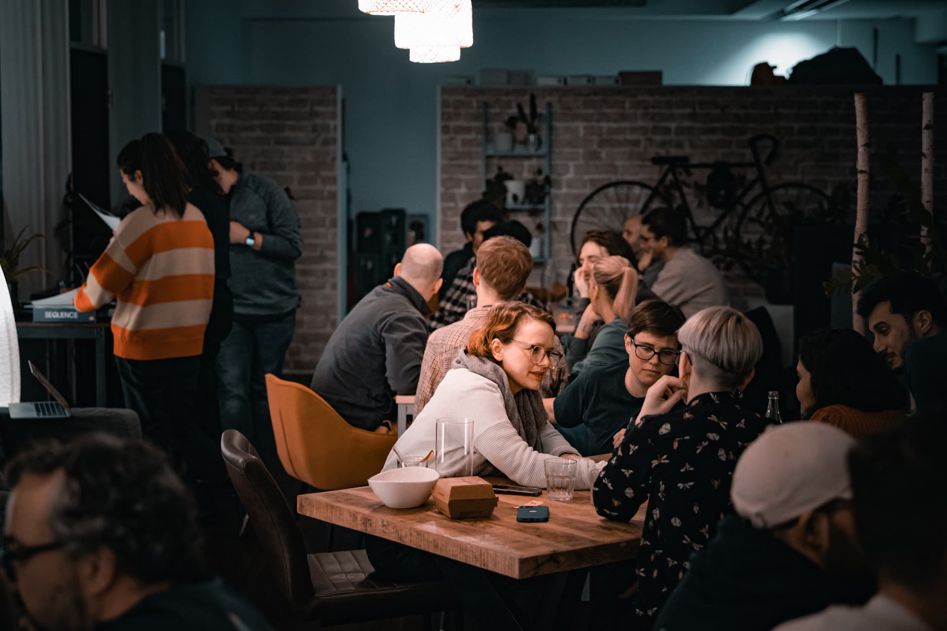 Team pub quiz evening
